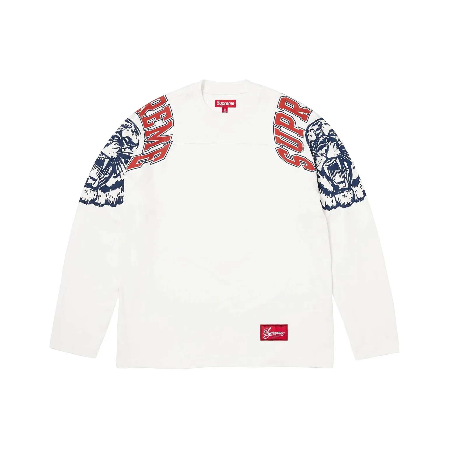 Supreme FW25 Week6 Талисман L S Football Топ Футбол Джерси Унисекс
