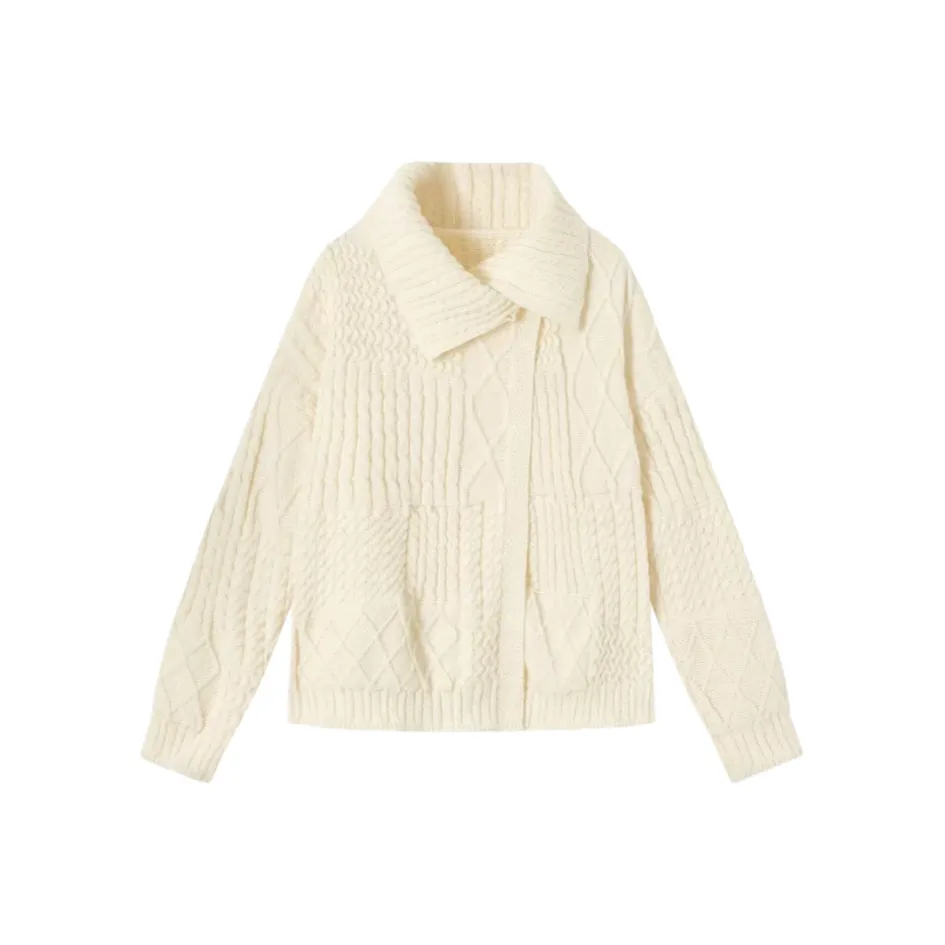 ZEKIKO STUDIO Белый Женский Трикотаж