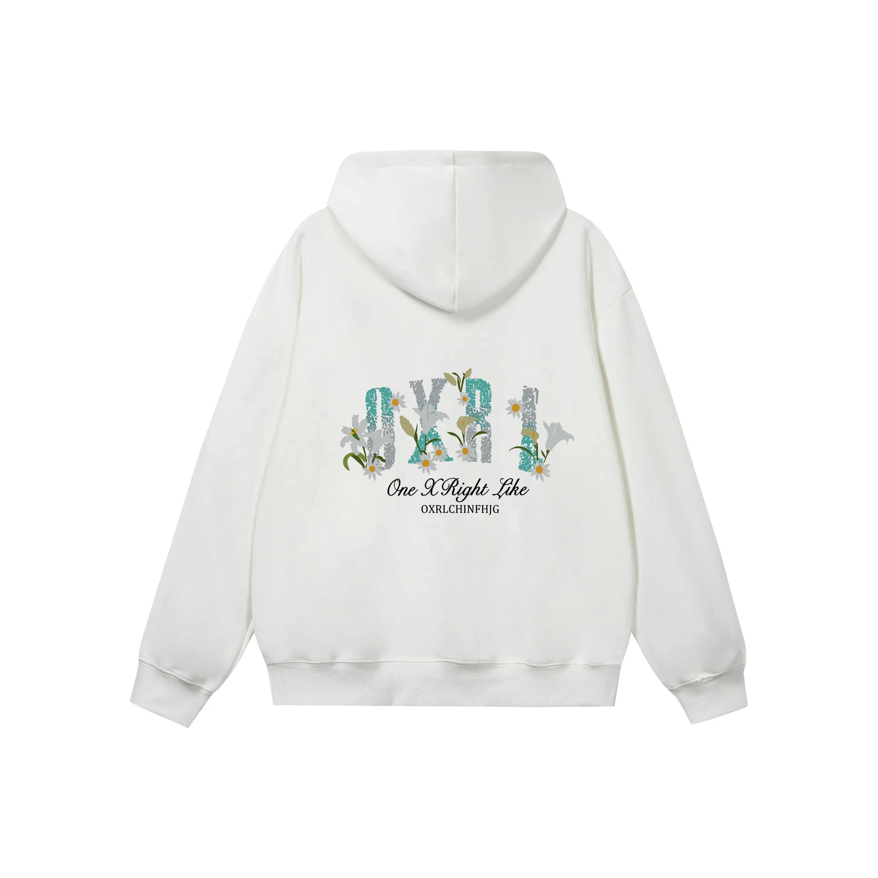 OXRL Белый Унисекс Свитшоты