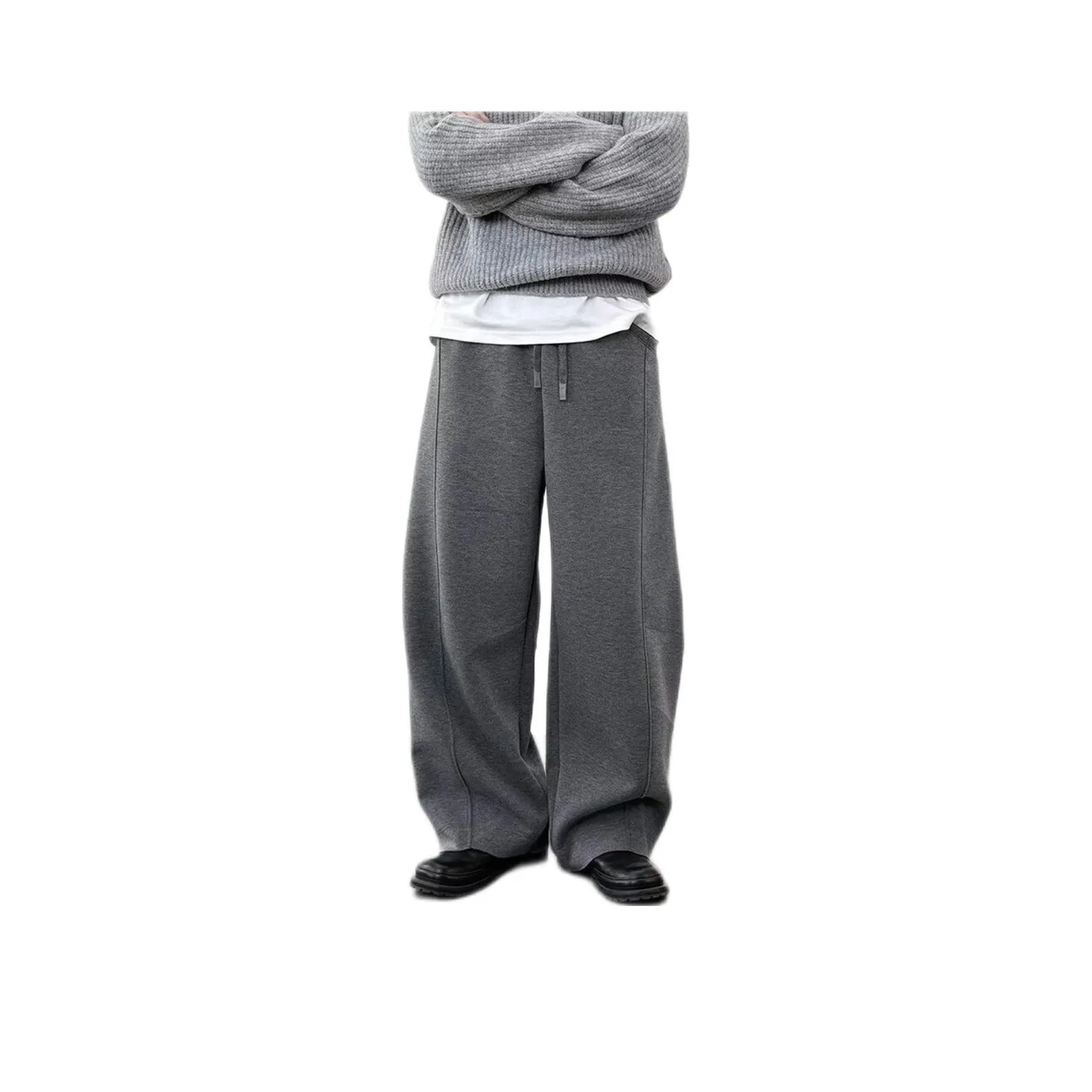 TONYBEAR Темно-серый унисекс повседневные штаны