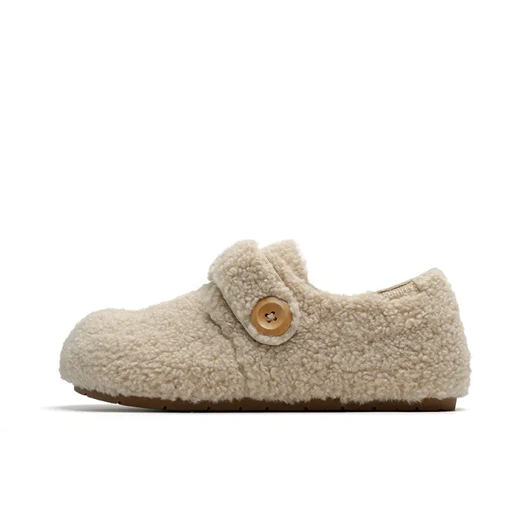 Mule Donkey Резиновая обувь Birkenstock Женская Экрю