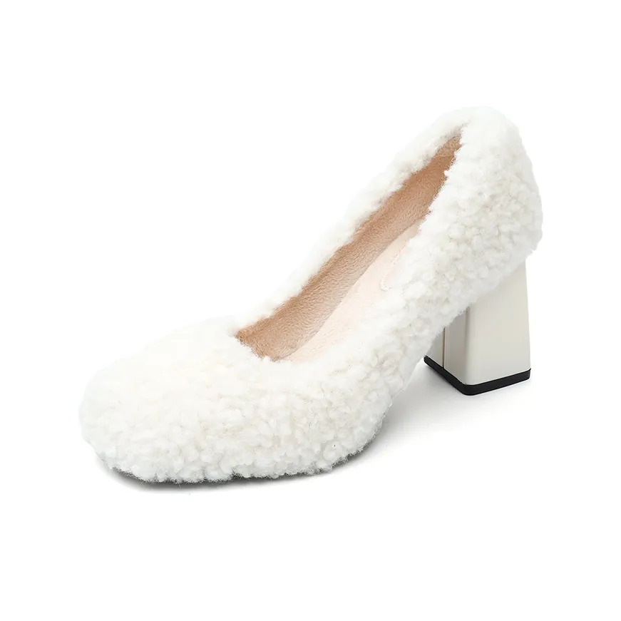 YAFEI XUANYU Грубый каблук Высокие каблуки 7 см Женские