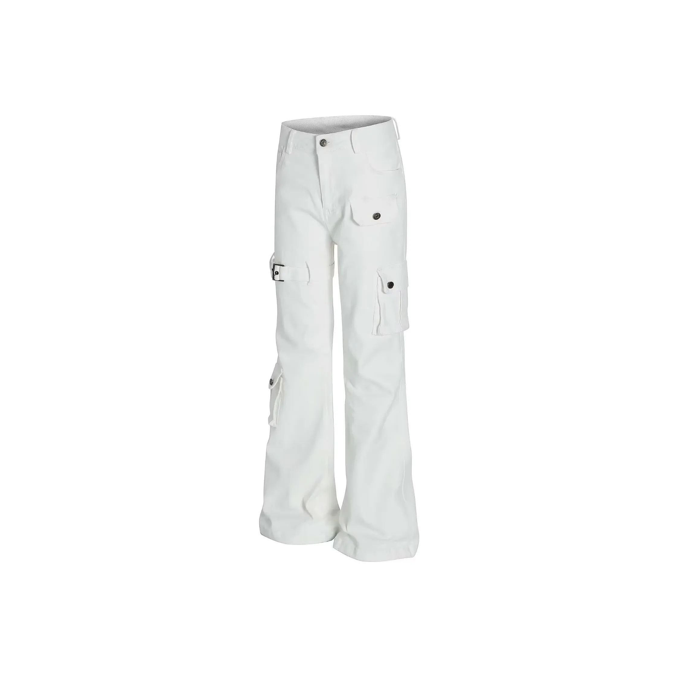 MUMUTU Белый Мужской Джинсы