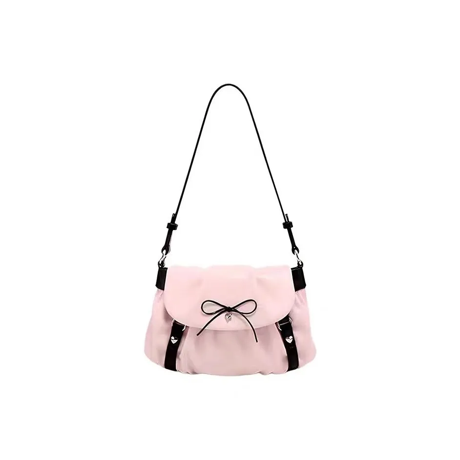 ORANGE BEAN ПУ (полиуретан) Сумка через плечо Женская Розовая