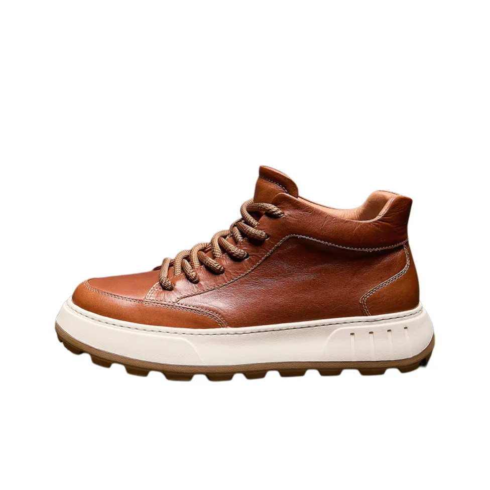 ALPLUME Martin Boots Brown Men's