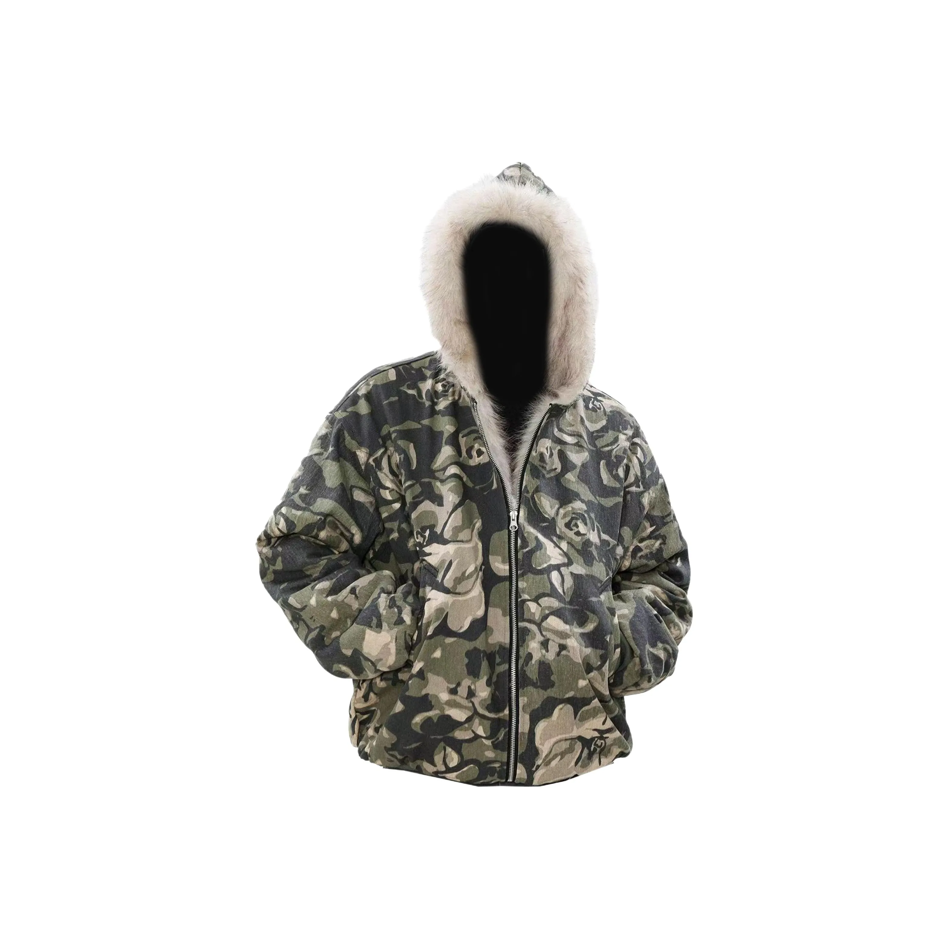 SIL VITIN Камуфляж Унисекс Пуховики