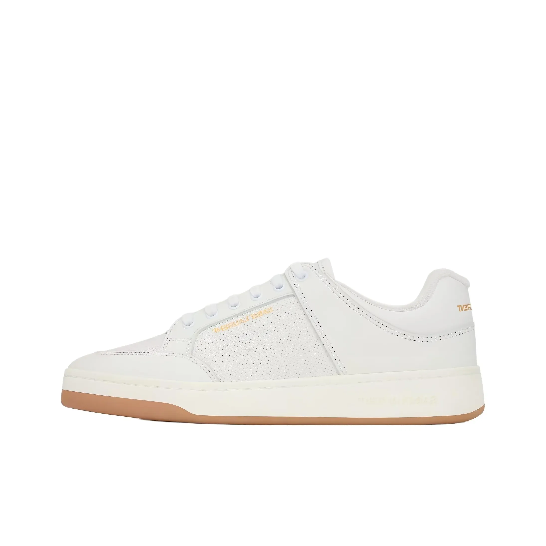 SAINT LAURENT Skateboard Shoes Women's Low Top White