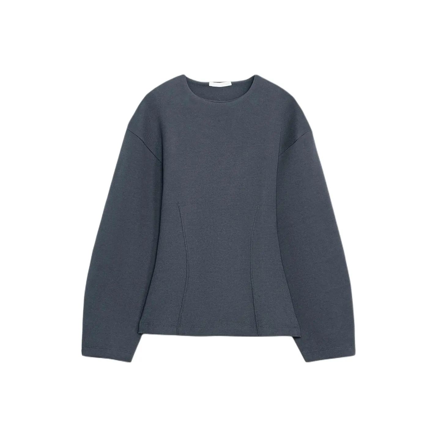 ZARA Темно-серые женские T-рубашки