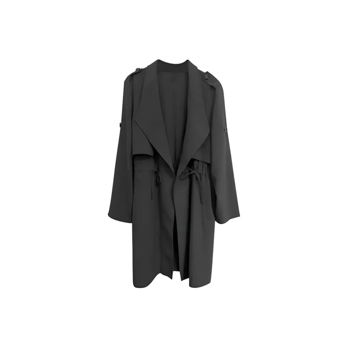 Dippanis Черное Женское Пальто