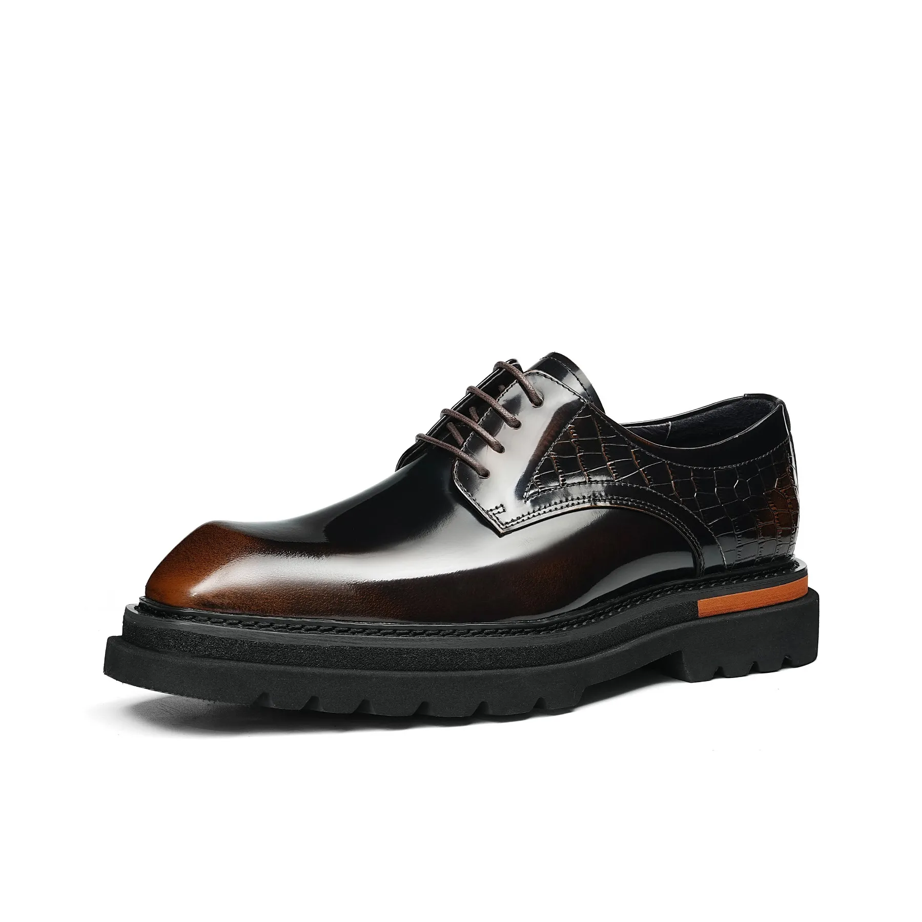 ASTON M.JAZZ Повседневные кожаные туфли для мужчин