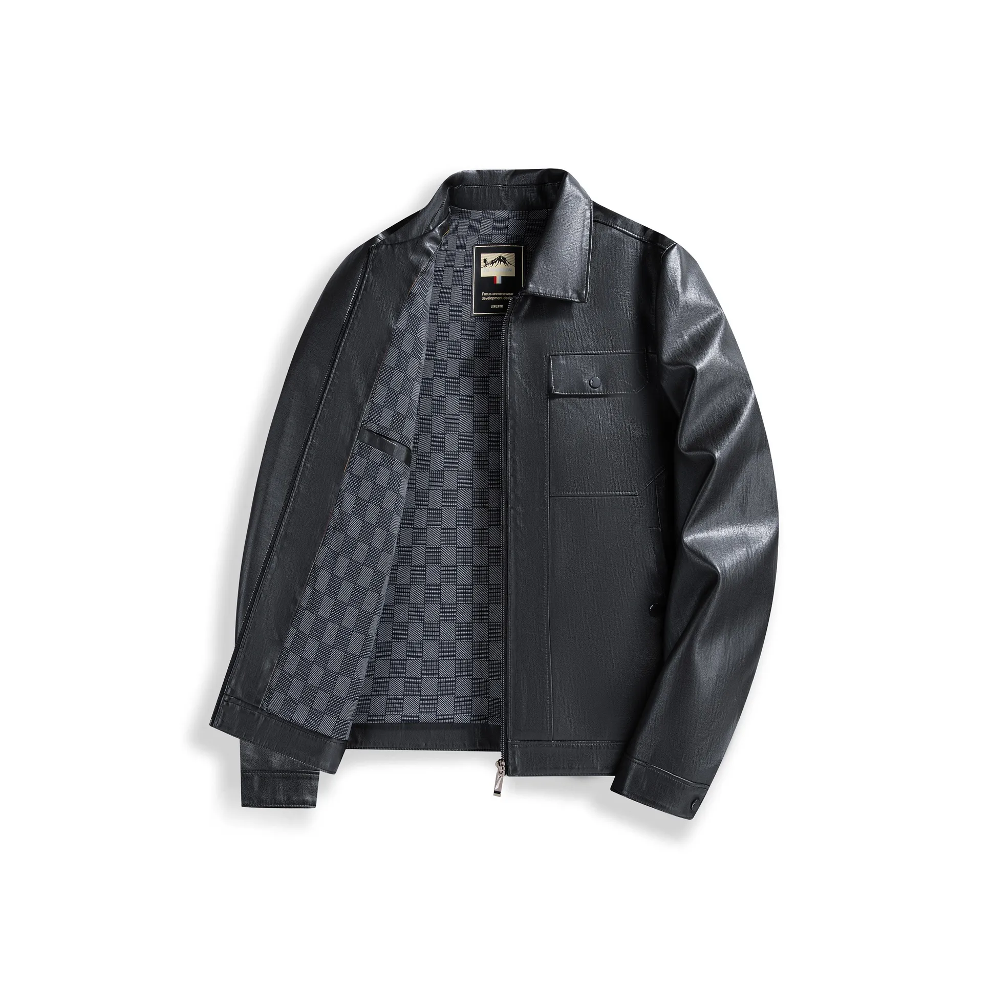 Vintage Cars Кожаная куртка Мужская