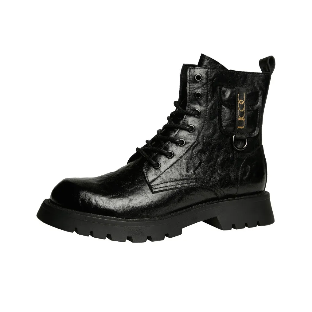 H2 Модный Модный Удобный Мужская обувь Мартин Boot Мужской