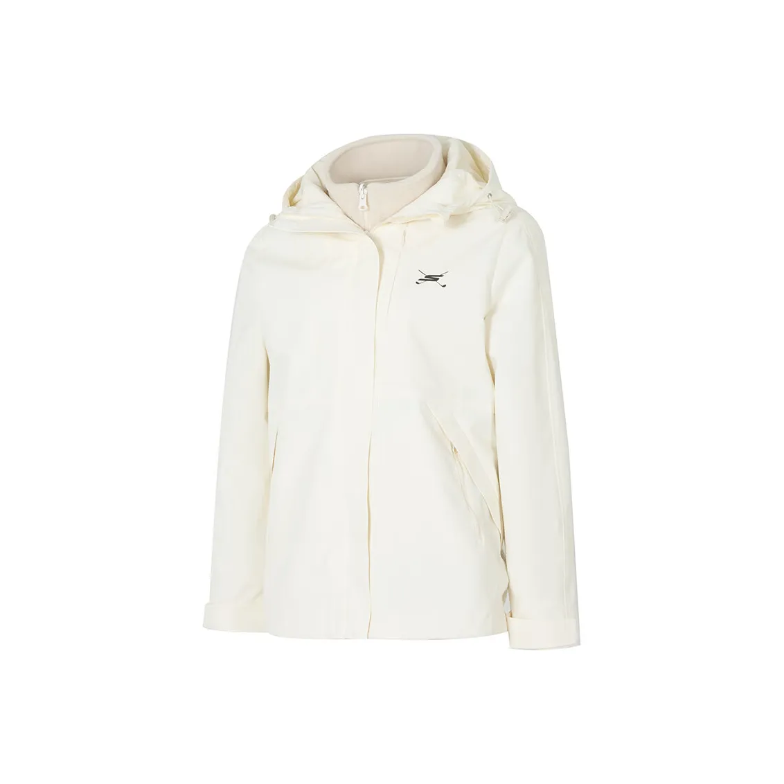 Skechers Кремовый Бежевый Белый 00NA Женские Куртки