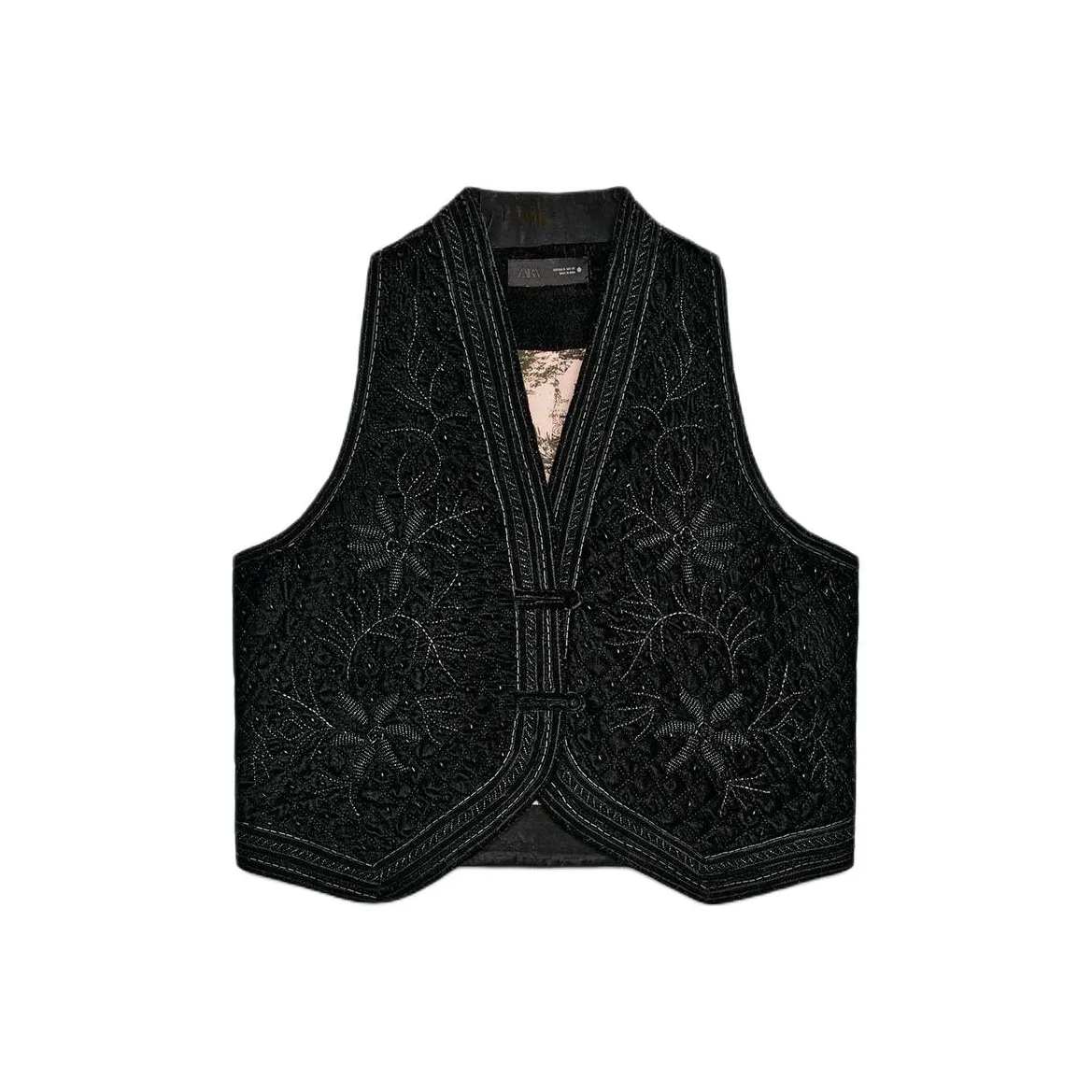 ZARA ZW Series Черные Женские Жилеты