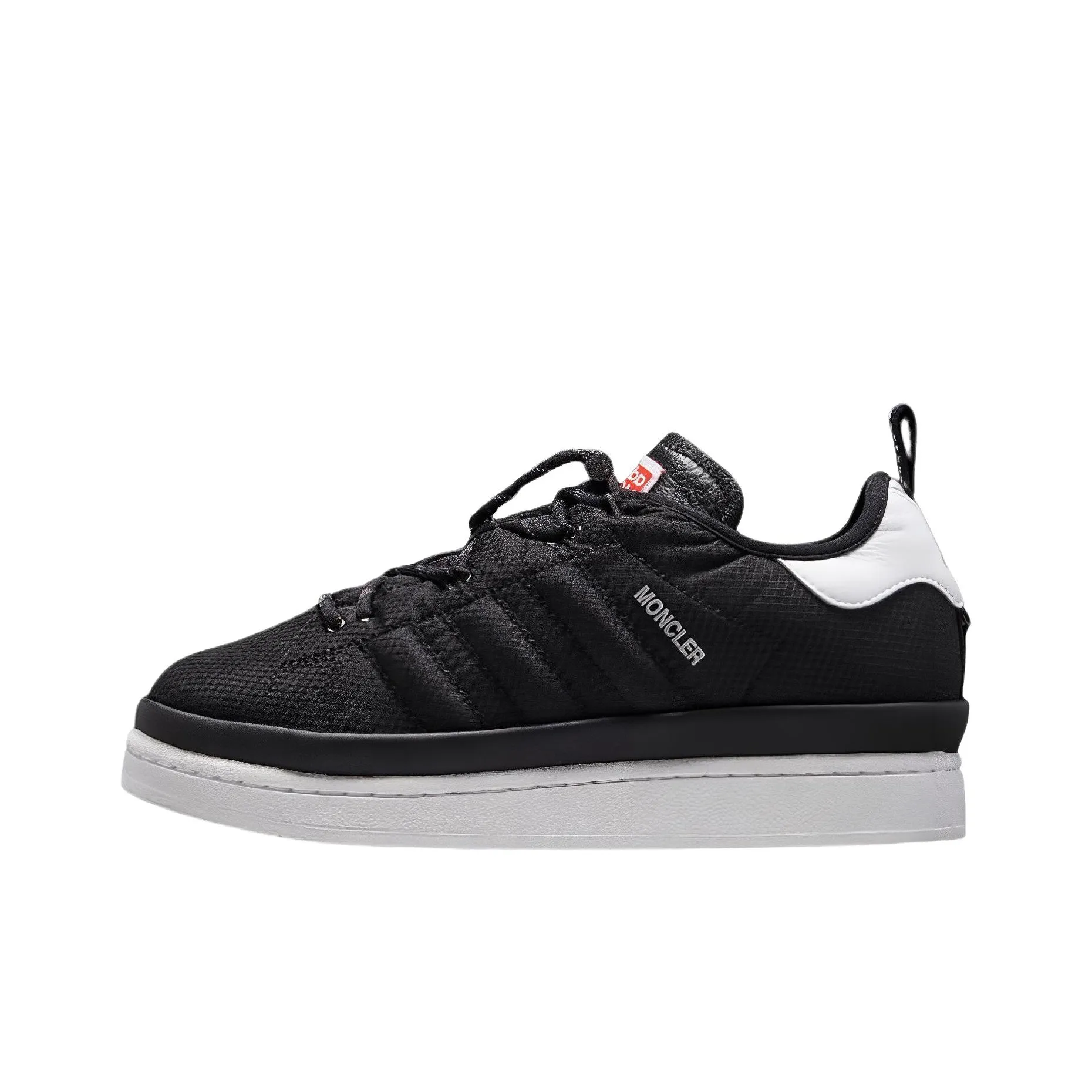 Adidas Originals x MONCLER Низкие кроссовки для скейтбординга унисекс черные