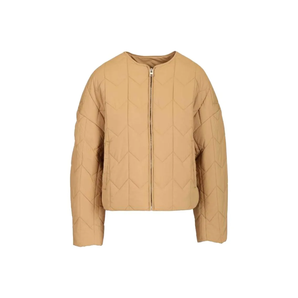 Maison Kitsune Хлопковый пуховик женский