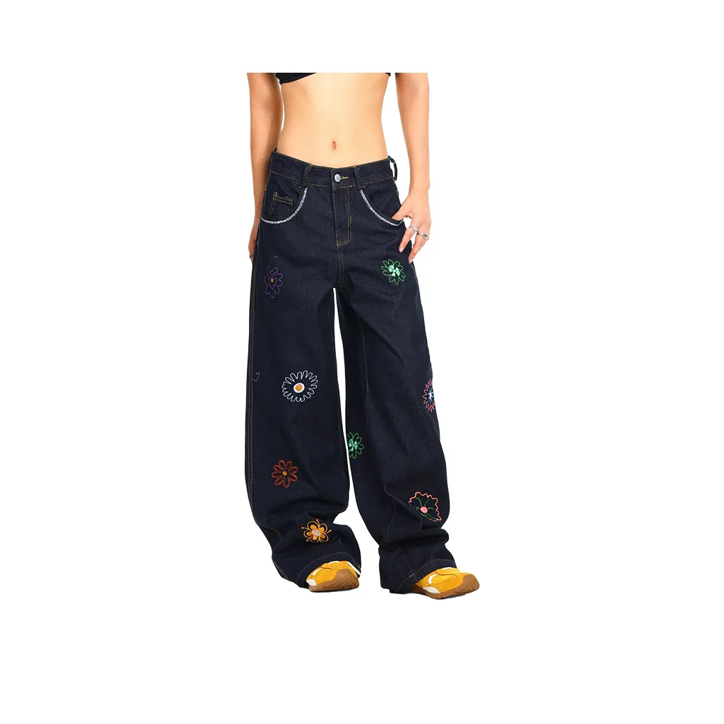 PANDA ADEVIL Унисекс Джинсы