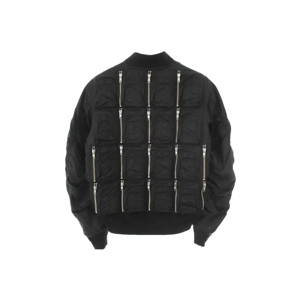 YICHEN Черный [Винтажные молнии King] Унисекс Пуховики