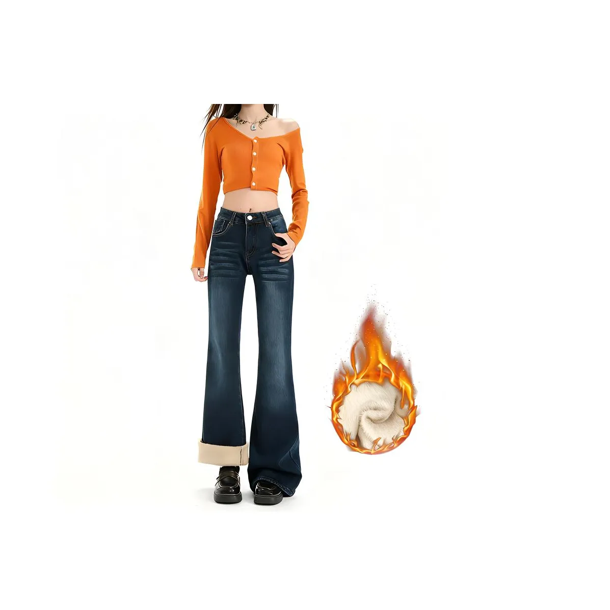 FUNST Женские Джинсы