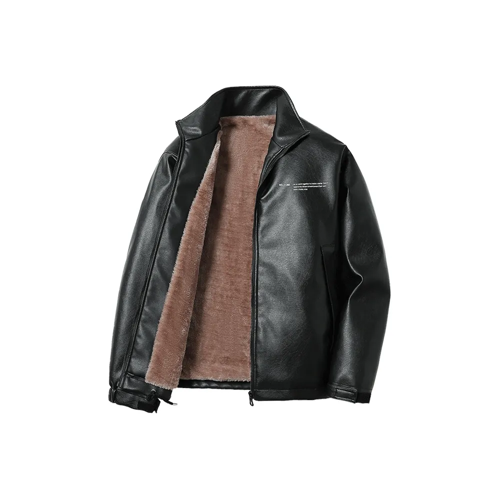 FASTFISH Черный Унисекс Кожаные куртки