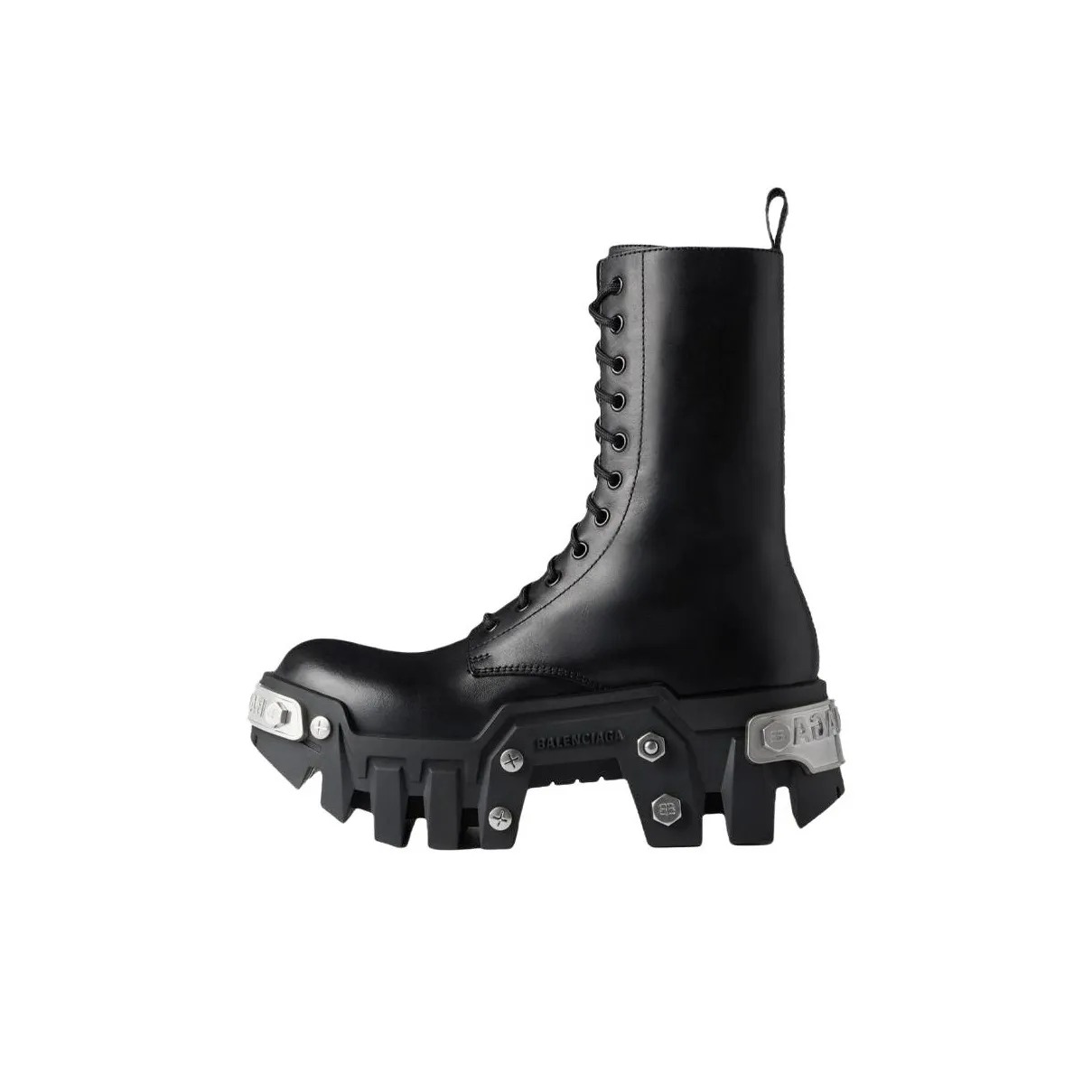 Balenciaga Bulldozer Martin Boots Men Black