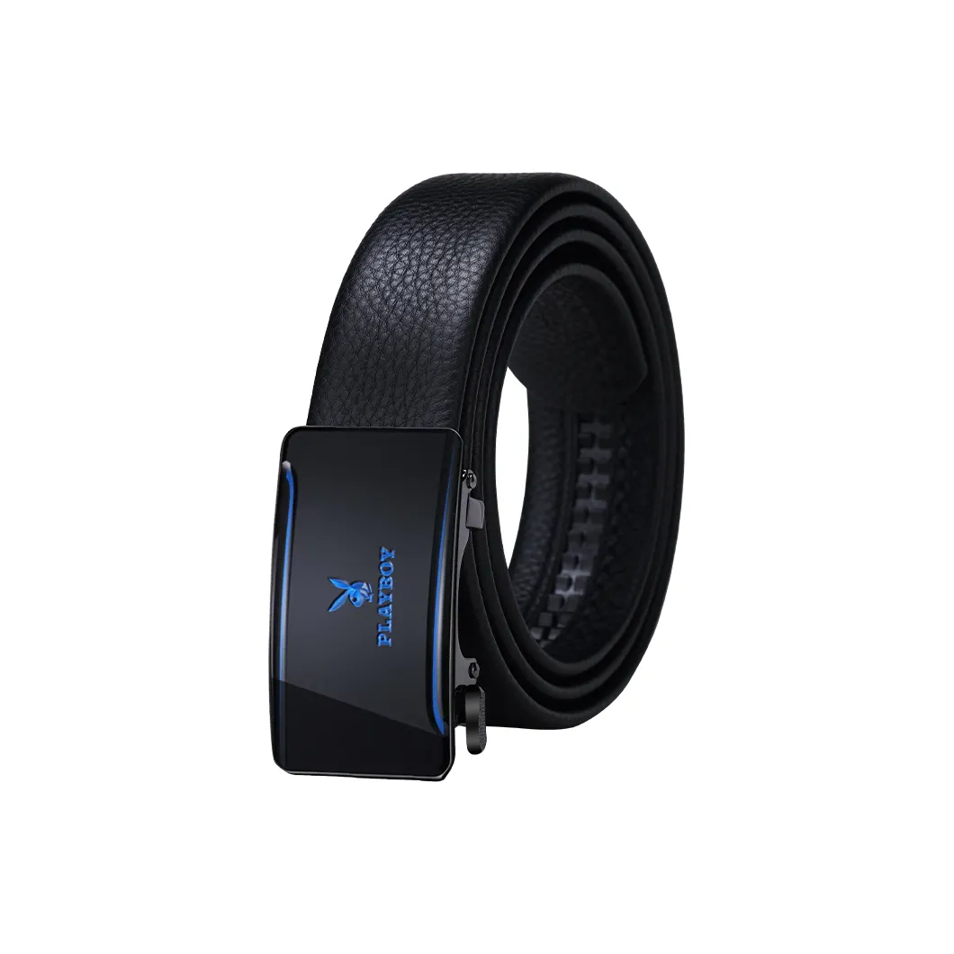 Playboy Ремни из натуральной коровьей кожи мужские 3,5 см