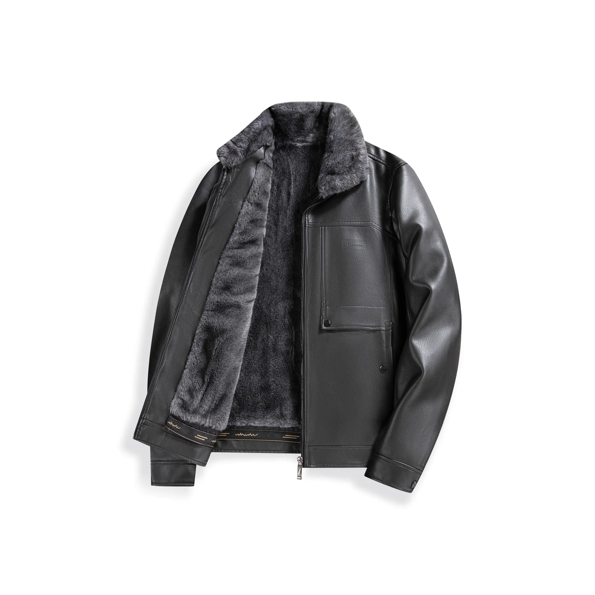 Vintage Cars Кожаная куртка Мужская