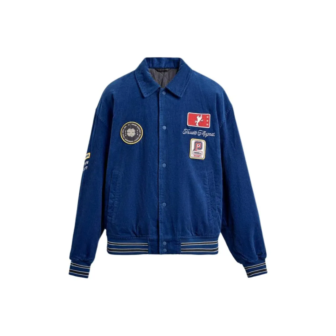 ZARA Темно-синий Мужские Куртки