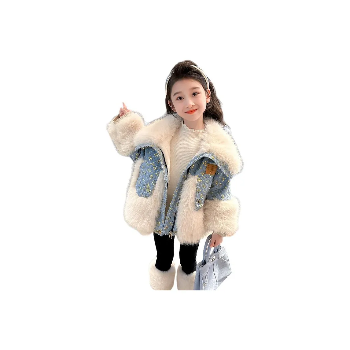 Mami Macca Мех Искусственный мех для детей 3-7 лет