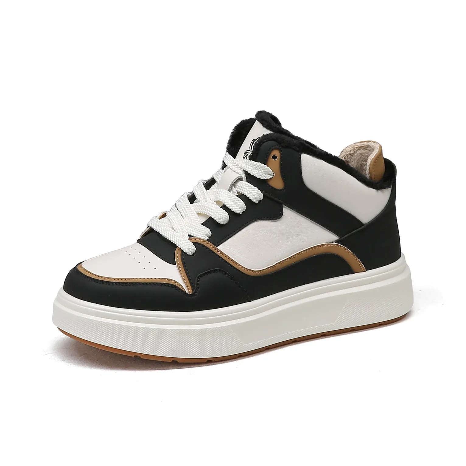 Spider King Термический Увеличивающий Высоту Противоскользящие Высокие Кроссовки для Скейтбординга Мужские