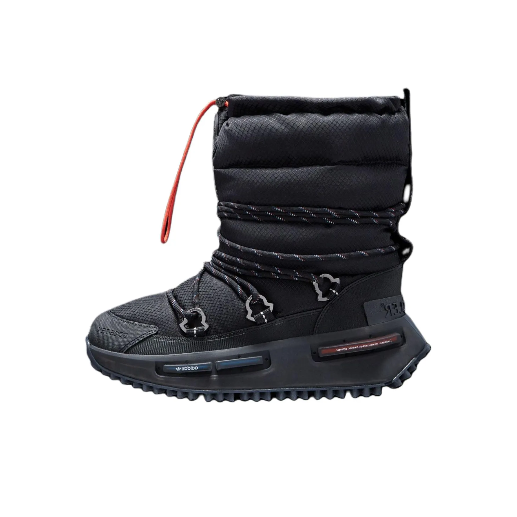Adidas Originals X Moncler Snow Boots Unisex Black