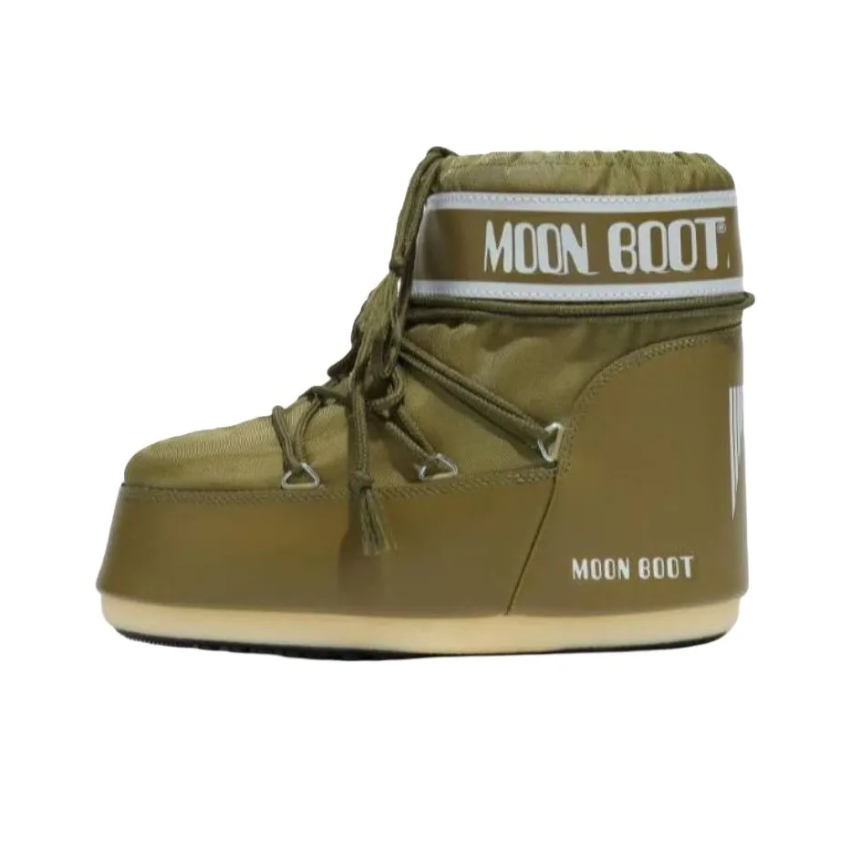 Moon Boot Snow Boots Unisex Green White