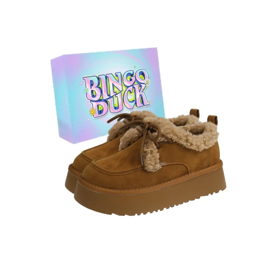 BINGO DUCK Платформа Сноубутсы Женские