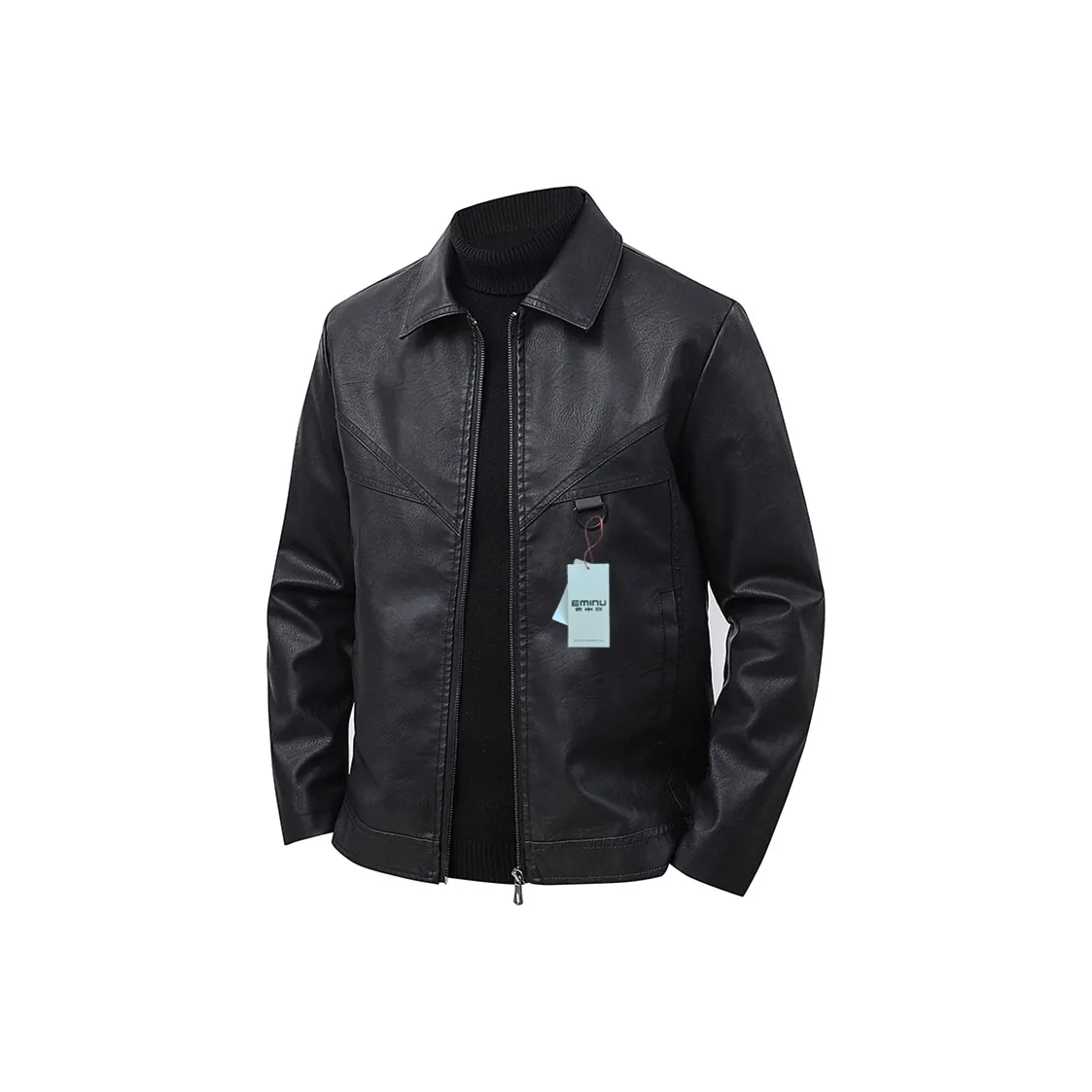 EMINU Мужские кожаные куртки
