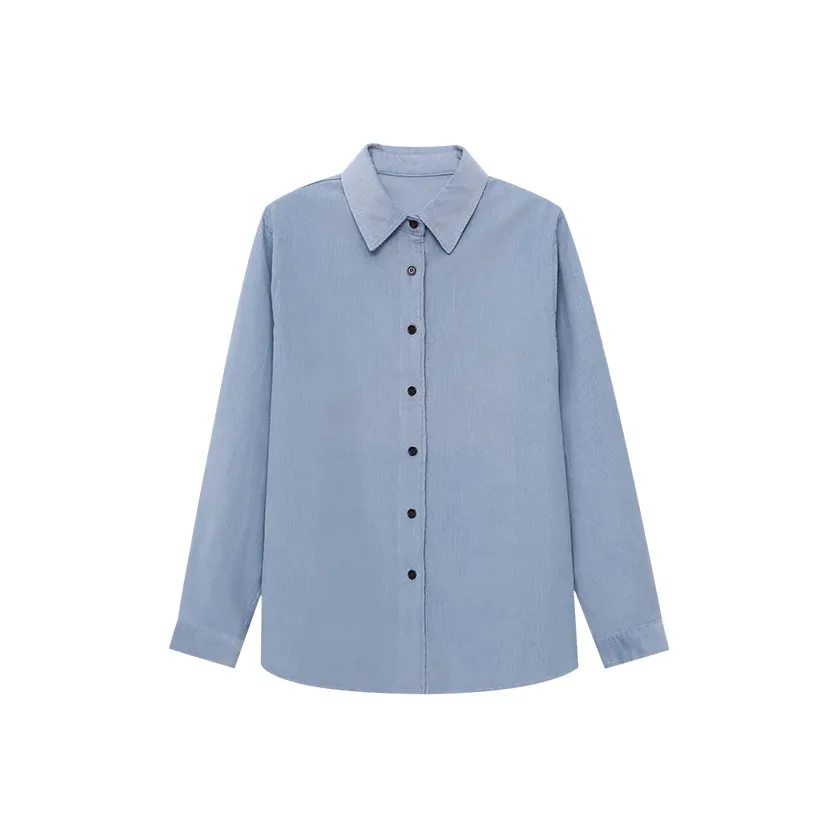 CHARM PICK Синий Женская Рубашка