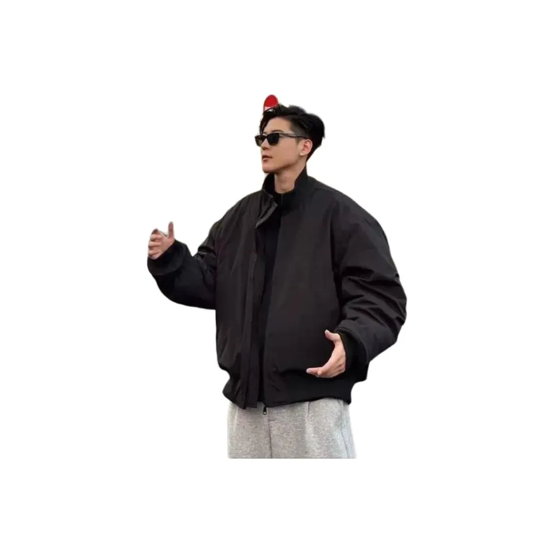 BONAS Черный Унисекс Пуховики