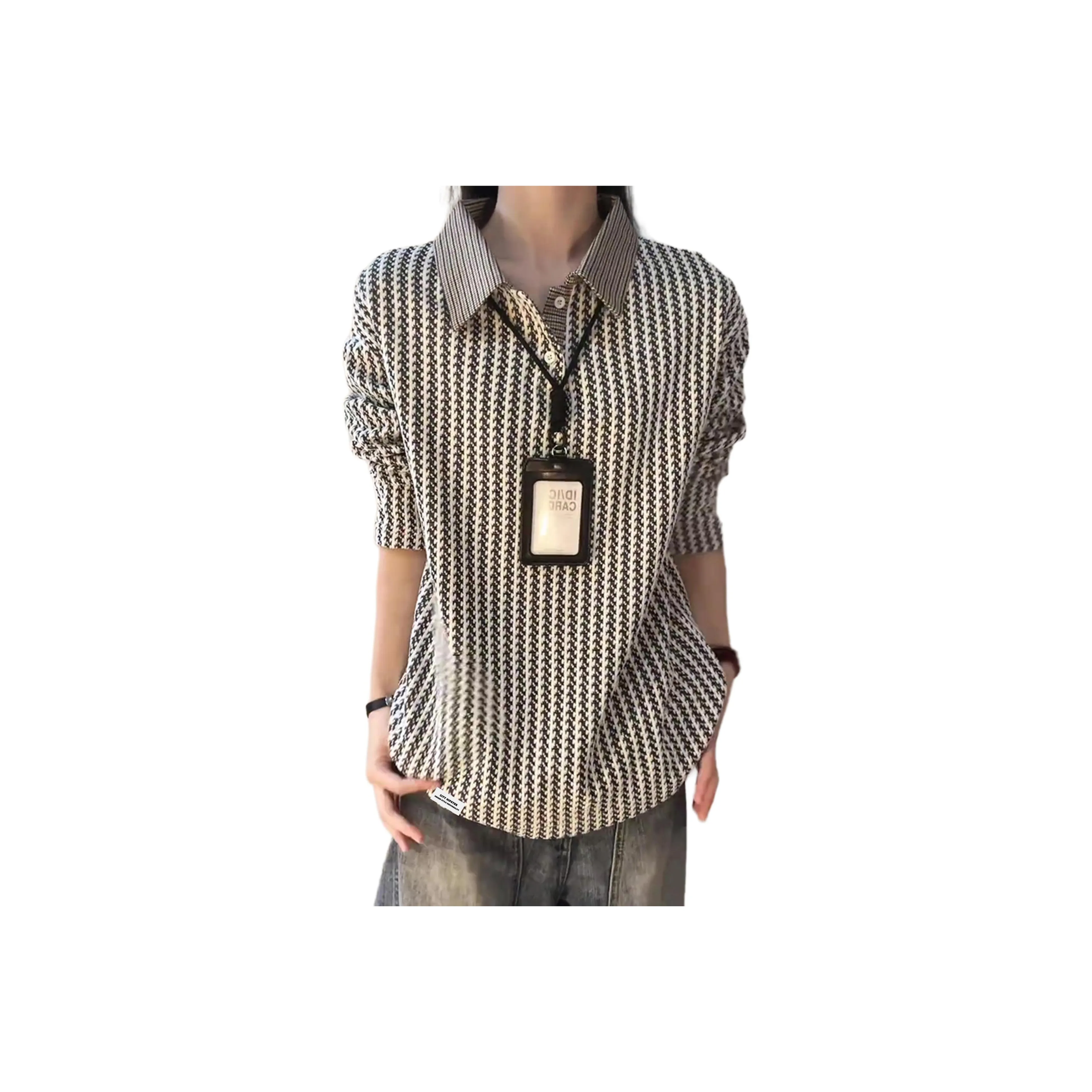 City Hipster Унисекс Поло