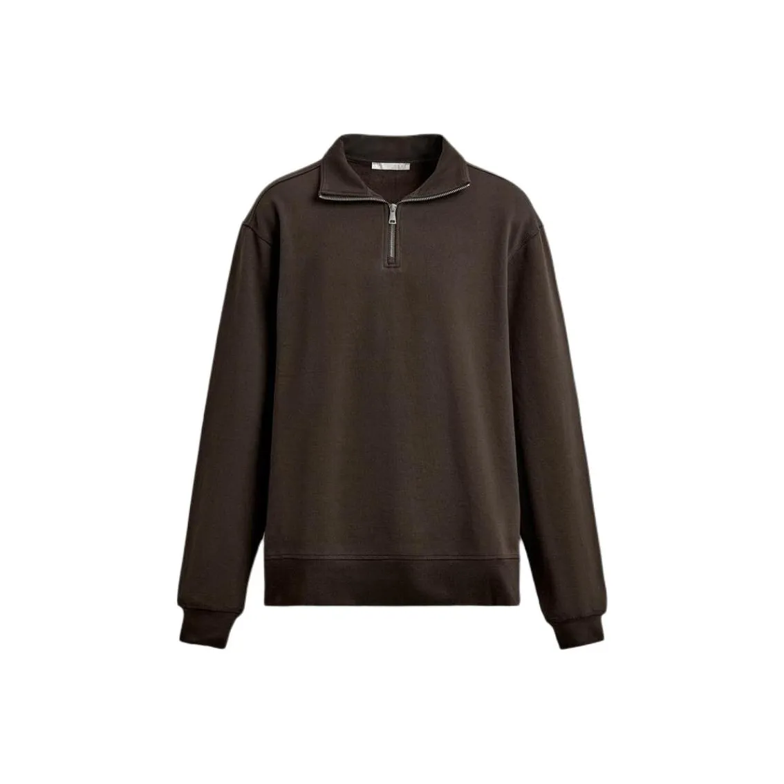 ZARA Коричневый Мужской Свитшот