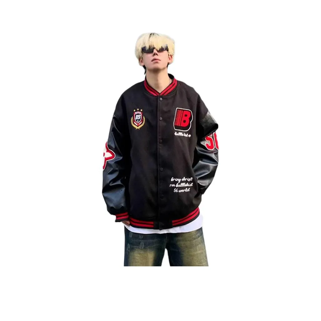 QEWBG Черное полотенце с вышивкой унисекс куртки