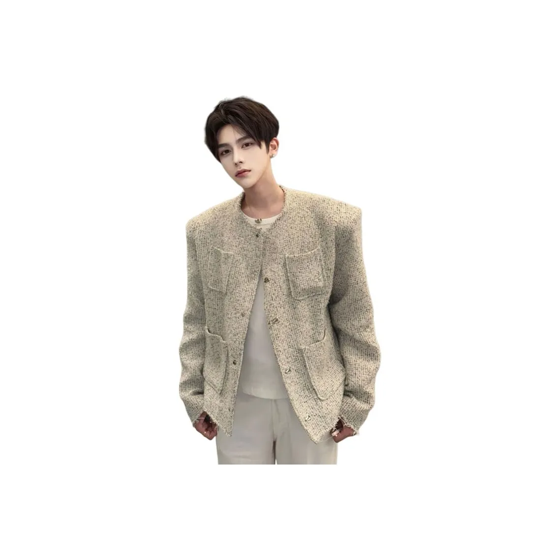 BEAR UNION Белый хаки Унисекс Куртки