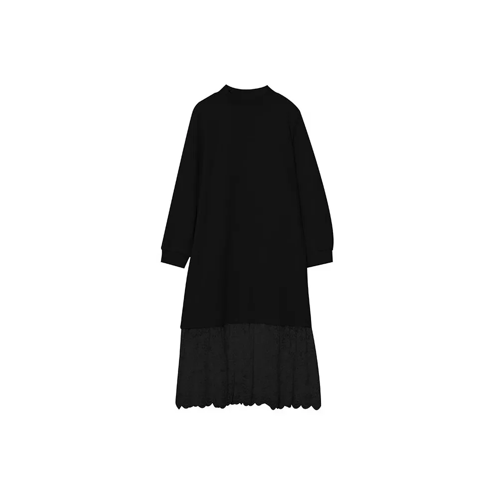 Только ты Длинное Платье с длинными рукавами большой размер женское для похудения сестра женская одежда большой размер девушка осенние женские наряды