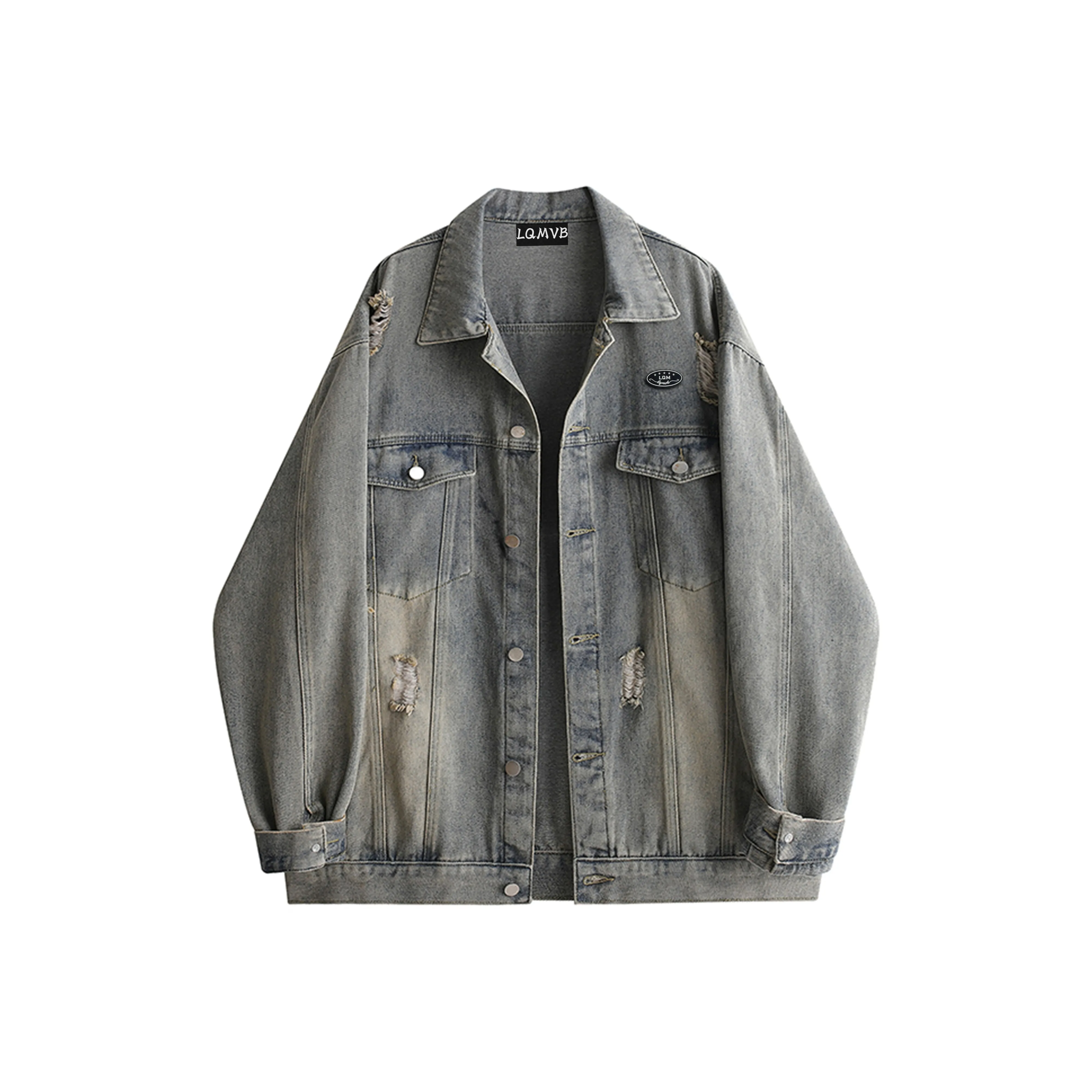 LQMVB Джинсовые куртки и пальто унисекс