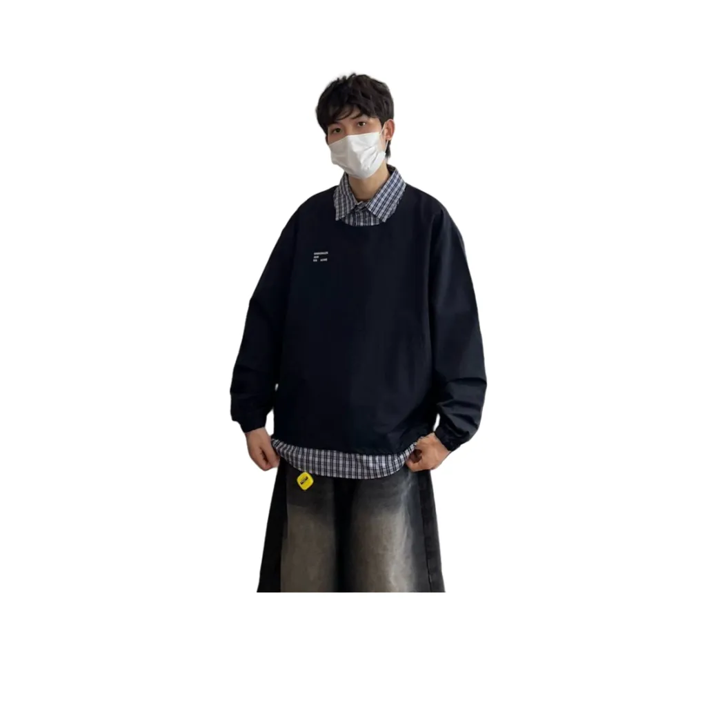 BONAS Темно-синий Унисекс Свитшоты