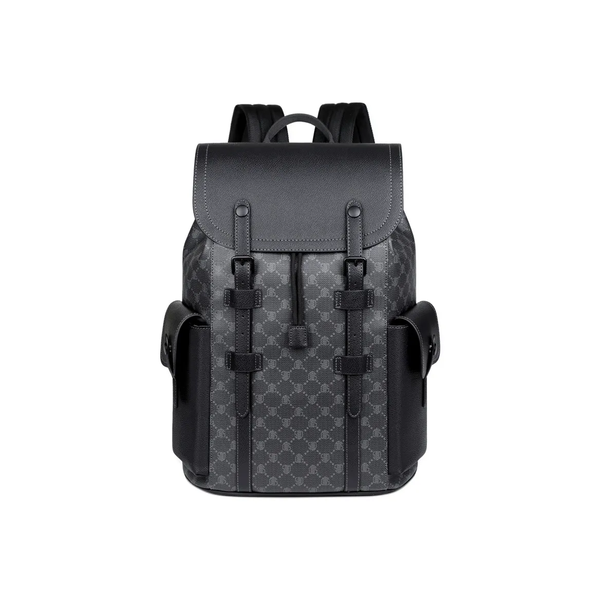 Lv Fielder ПУ (полиуретан) Рюкзак Средний Черный