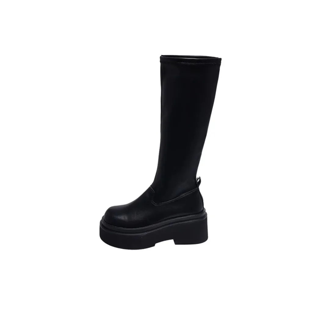 CPXO Knee-High Boots Black Women's