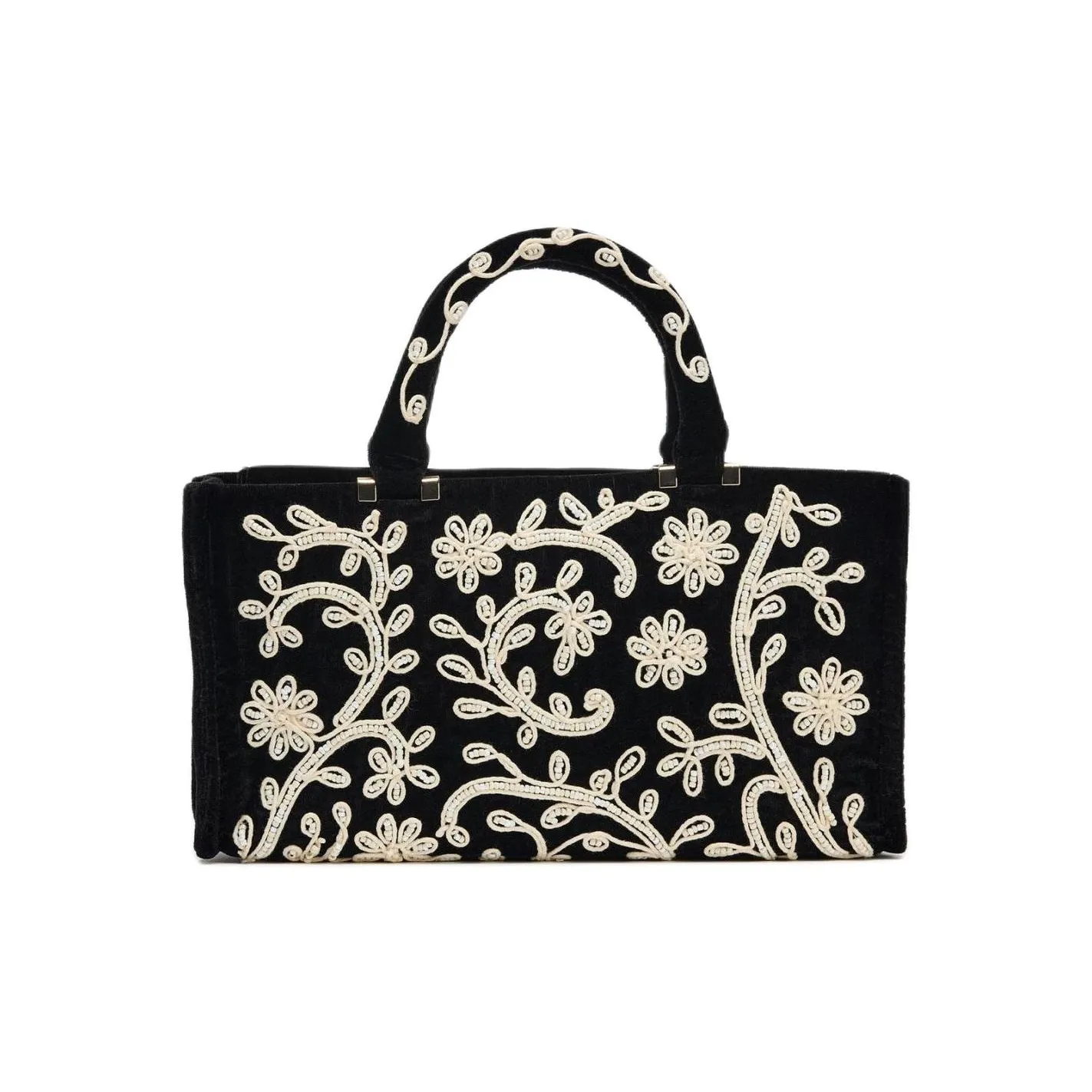 Сумка ZARA Collaboration из полиэстера стандартная женская черная