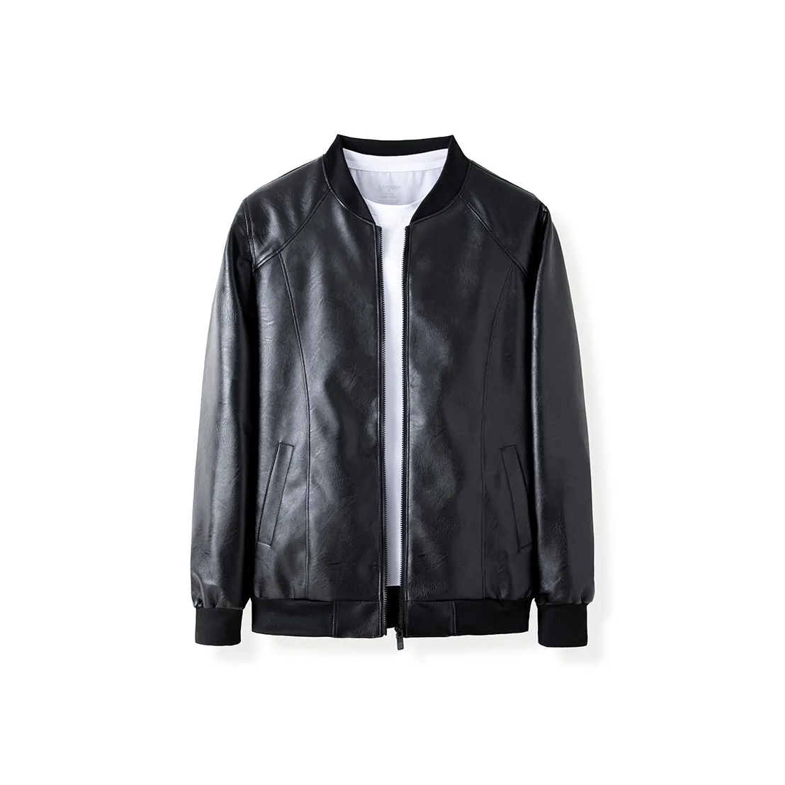 Candito Черные Мужские Кожаные Куртки