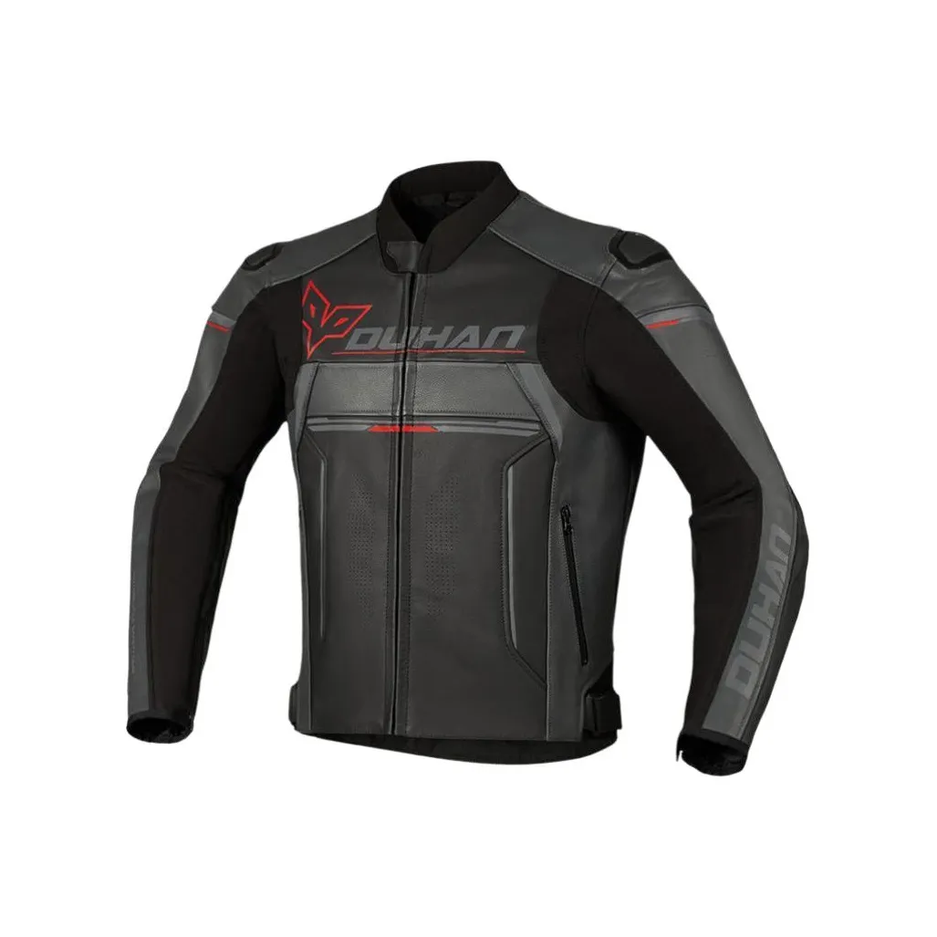 Duhan D 25979 Вулканический серый Унисекс Гоночные костюмы Мотоциклетные костюмы