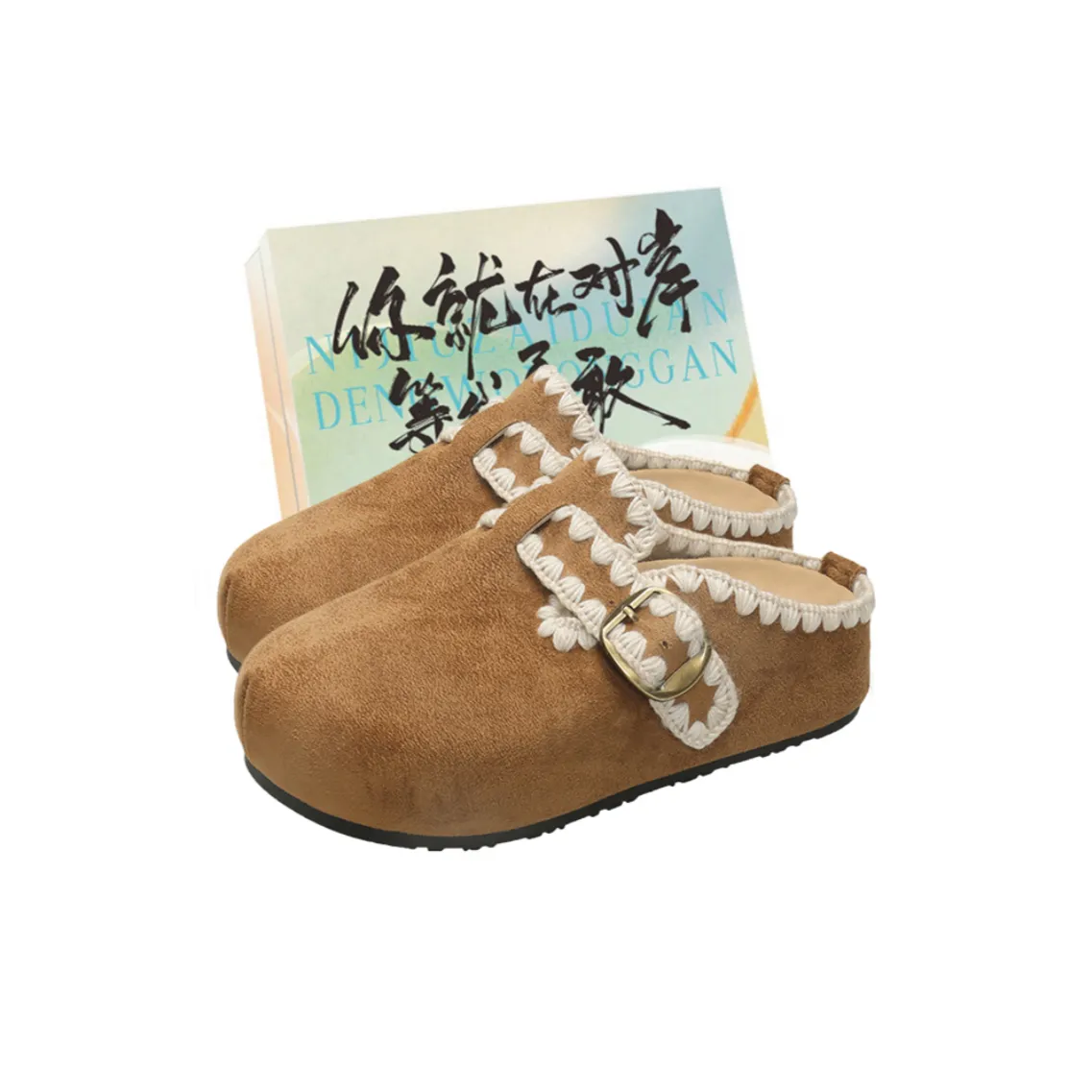 JimiXiong Домашние тапочки для женщин