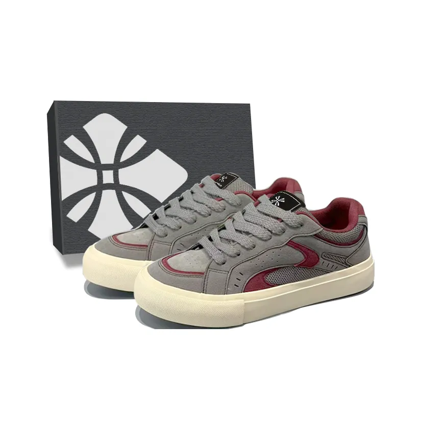 ЮЙЧЖАОЛИНЬ Устойчивые к истиранию Дышащие Противоскользящие Низкие Кроссовки для скейтбординга Мужские